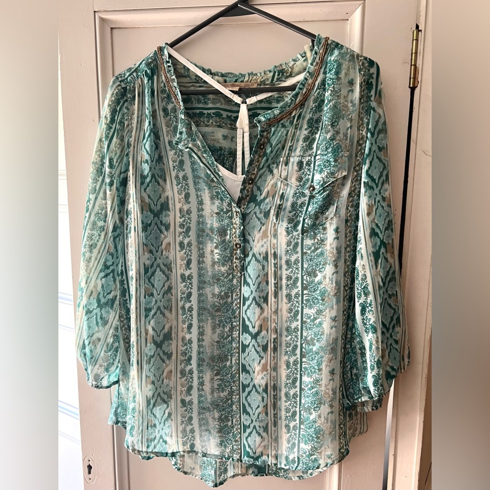 Nine West Sheer Top